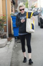 KIRSTEN DUNST in Spandex Out and About in Los Angeles