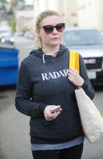 KIRSTEN DUNST in Spandex Out and About in Los Angeles
