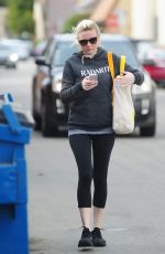 KIRSTEN DUNST in Spandex Out and About in Los Angeles