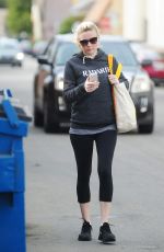 KIRSTEN DUNST in Spandex Out and About in Los Angeles