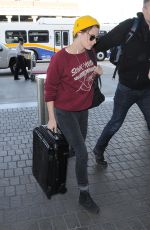 KRISTEN STEWART at Los Angeles International Airport 1711