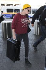 KRISTEN STEWART at Los Angeles International Airport 1711