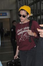 KRISTEN STEWART at Los Angeles International Airport 1711