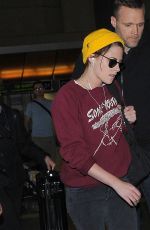 KRISTEN STEWART at Los Angeles International Airport 1711