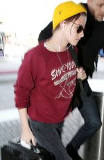 KRISTEN STEWART at Los Angeles International Airport 1711