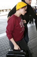 KRISTEN STEWART at Los Angeles International Airport 1711