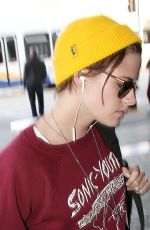 KRISTEN STEWART at Los Angeles International Airport 1711