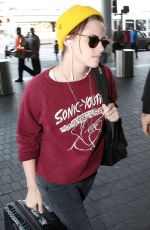 KRISTEN STEWART at Los Angeles International Airport 1711