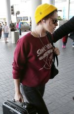 KRISTEN STEWART at Los Angeles International Airport 1711