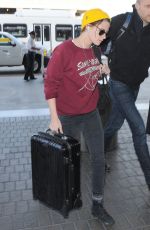 KRISTEN STEWART at Los Angeles International Airport 1711