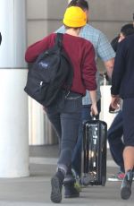 KRISTEN STEWART at Los Angeles International Airport 1711