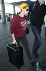 KRISTEN STEWART at Los Angeles International Airport 1711