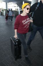 KRISTEN STEWART at Los Angeles International Airport 1711