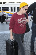 KRISTEN STEWART at Los Angeles International Airport 1711