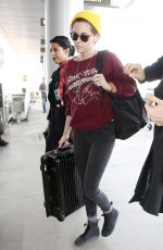 KRISTEN STEWART at Los Angeles International Airport 1711