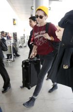 KRISTEN STEWART at Los Angeles International Airport 1711