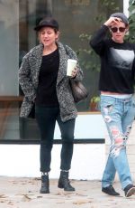 KRISTEN STEWART in Ripped Jeans Out and About in Los Angeles