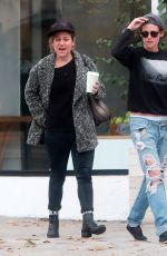 KRISTEN STEWART in Ripped Jeans Out and About in Los Angeles