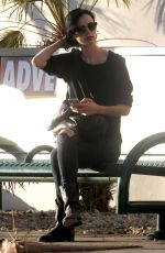 KRYSTEN RITTER Out and About in Los Angeles 0411
