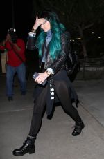 KYLIE JENNER Arrives at Mantilini Restaurant in Woodland Hills