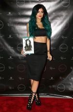 KYLIE JENNER at Kylie Hair Kouture Launch in Beverly Hills
