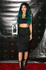 KYLIE JENNER at Kylie Hair Kouture Launch in Beverly Hills