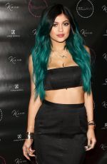 KYLIE JENNER at Kylie Hair Kouture Launch in Beverly Hills