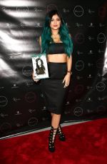 KYLIE JENNER at Kylie Hair Kouture Launch in Beverly Hills