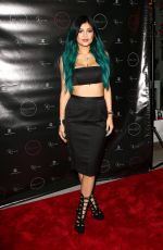 KYLIE JENNER at Kylie Hair Kouture Launch in Beverly Hills