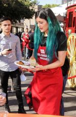 KYLIE JENNER at L.A. Mission and Anne Douglas Center
