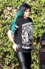 KYLIE JENNER Out and About in Los Angeles 1211