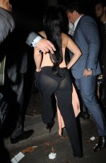 LADY GAGA at Halloween Party in Paris