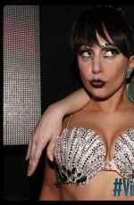 LADY GAGA Dancing at a Club in Paris