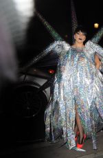 LADY GAGA in Different Outfit Night Out in Paris
