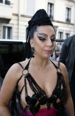 LADY GAGA Out and About in Paris