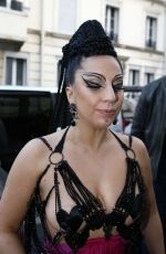 LADY GAGA Out and About in Paris