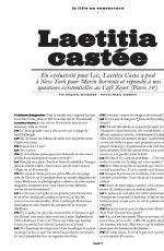 LAETITIA CASTA in Lui Magazine #13