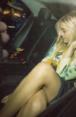 LAURA WHITMORE Arrives at MTV EMA Press Dinner in Glasgow