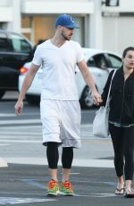 LEA MICHELE and Matthew Paetz Out and About in Los Angeles 1611