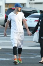 LEA MICHELE and Matthew Paetz Out and About in Los Angeles 1611