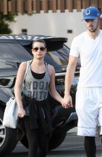 LEA MICHELE and Matthew Paetz Out and About in Los Angeles 1611
