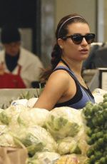 LEA MICHELE-Hiking and Shopping in Los Angeles