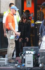 LEA MICHELE on the Set of Glee 1711