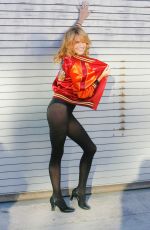 LEA THOMPSON at Dancing with the Stars Rehearsal in Hollywood