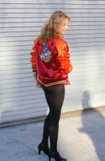 LEA THOMPSON at Dancing with the Stars Rehearsal in Hollywood