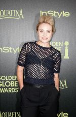 LEAH PIPES at Hfpa & Instyle Celebrate 2015 Golden Globe Award Season