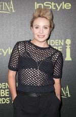 LEAH PIPES at Hfpa & Instyle Celebrate 2015 Golden Globe Award Season