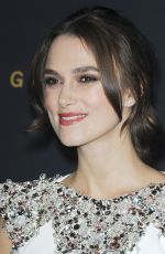 LEIRA KNIGHTLEY at The Imitation Game Premiere in Los Angeles