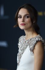 LEIRA KNIGHTLEY at The Imitation Game Premiere in Los Angeles