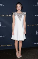 LEIRA KNIGHTLEY at The Imitation Game Premiere in Los Angeles